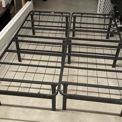 2 Steel Bed Frame Twin To Full