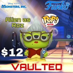 (NEW) Funko POP! Disney/Pixar Alien Remix #763 Roz (Monsters Inc.) (VAULTED) Perfect Gift for any Pixar or Monsters, Inc. Fan or Collector