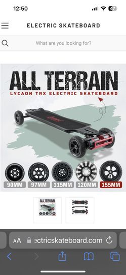 Brand New Lycaon TRX Electric Skateboard,