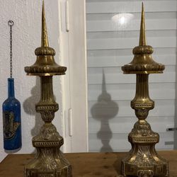 Vintage Brass Ornaments 