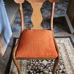 Orange Cushion Chair