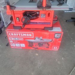 CRAFTSMAN 8.25-IN 13-AMP 120-VOLT PORTABLE BENCHTOP TABLE SAW 