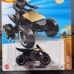 Hot Wheels Tesla Cyberquad (First Edition Re-color) 