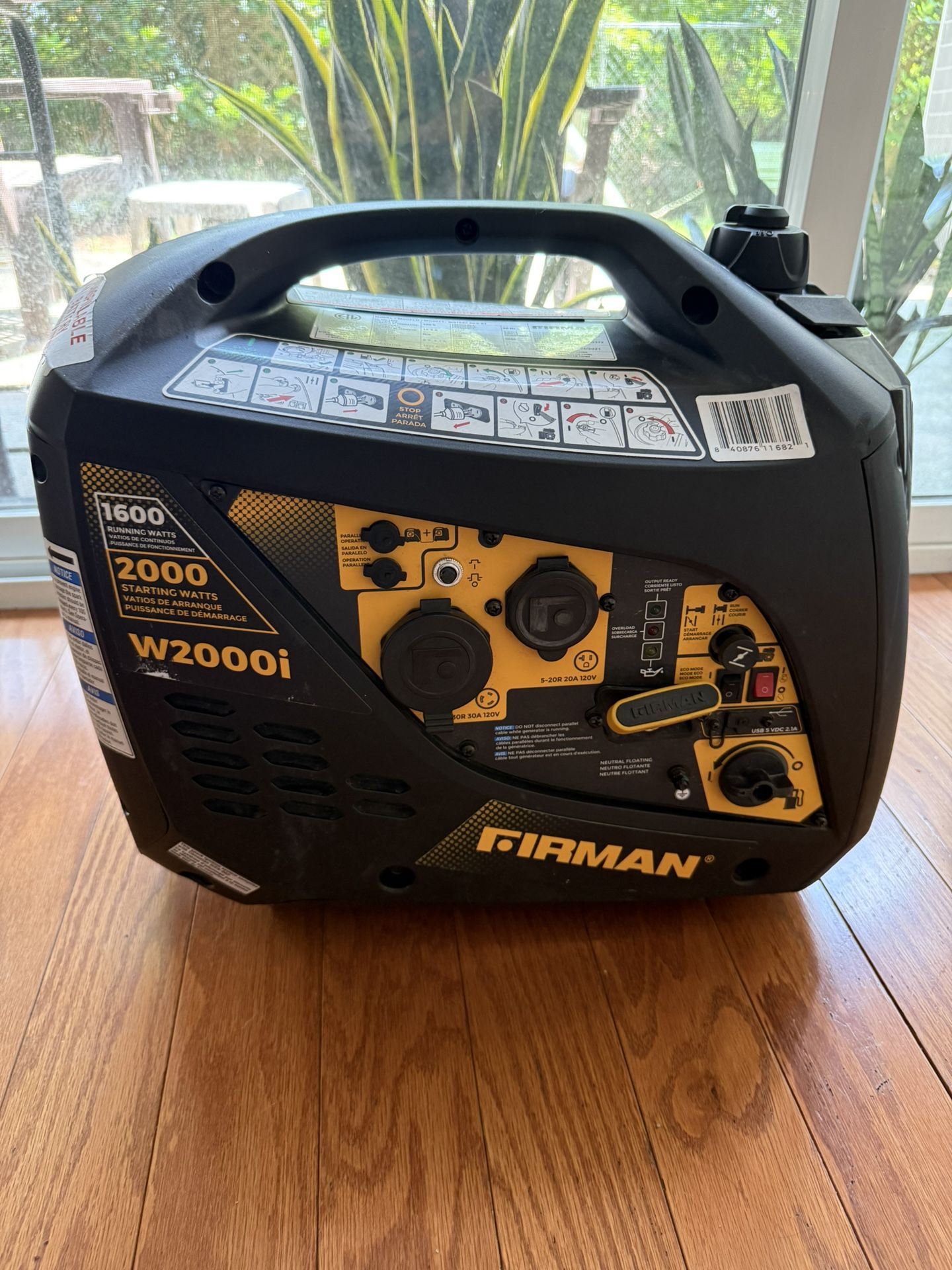 Portable Generator by Firman—2000w