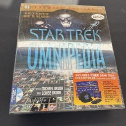 Star Trek Omnipedia Guide Windows 95 Premier Edition New Sealed