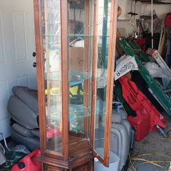 Corner Glass Cabinet 