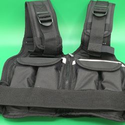 Sportneer 17lb Adjustable Weighted Vest (Black) - Excellent Condition!