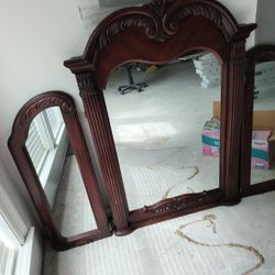 Ashley  Cherrywood 3 Pc Mirror Set