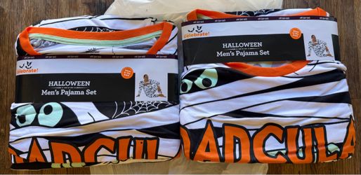 New Halloween Men's Pajama Set – 2X – 2 Pack $10/Each (2 Available)