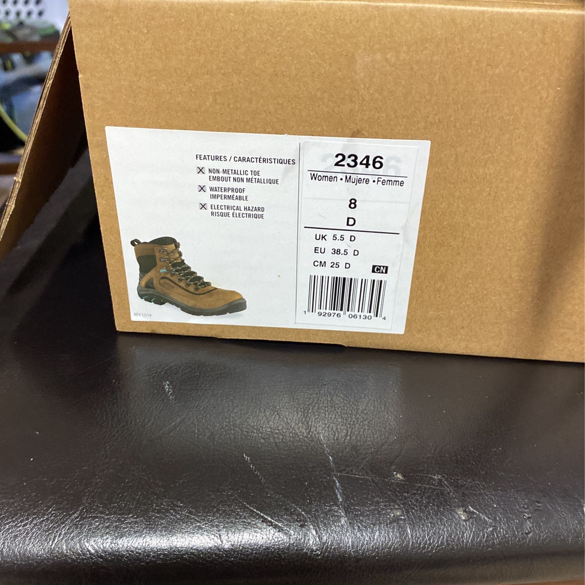 Womens work Boots Size:8 Brand New