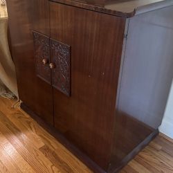 Antique Stromberg Carlson Cabinet