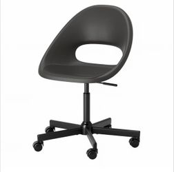 Swivel chair, dark gray/black office chair