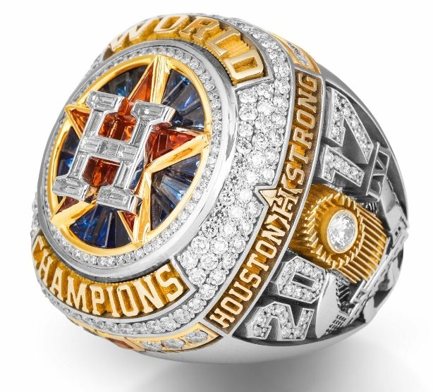 Houston Astros Vs San Diego Padres Replica Ring Giveaway Game Tickets