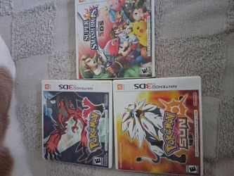 3 Game bundle 3ds