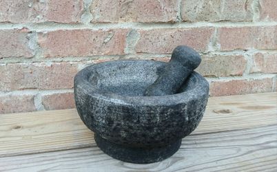 Stone Mortar & Pestle