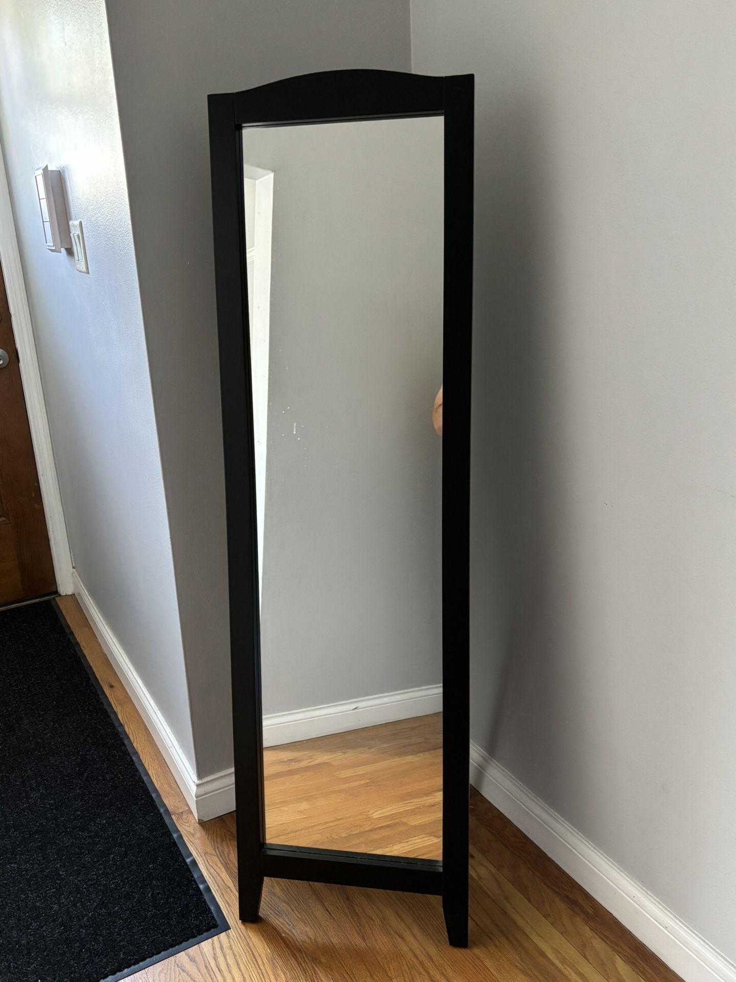 Leaning Hallway Mirror