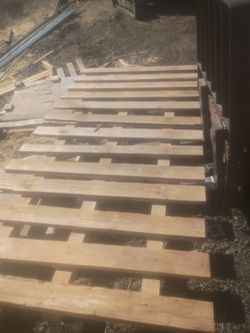 Pallets para fence