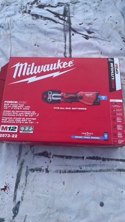 Milwaukee   Force logic. M12. Press tool   Combo. Kit.  One Key   Model   2573-22