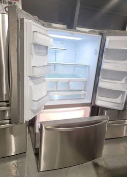 LG French Door Stainless Steel Fridge
