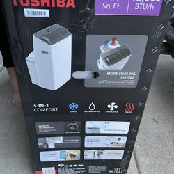 Toshiba 4 In 1 Ac/ Dehumidifier/ Heater/ Fan