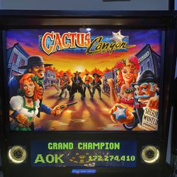 Cactus Canyon Pinball Machine - Standard Remake 