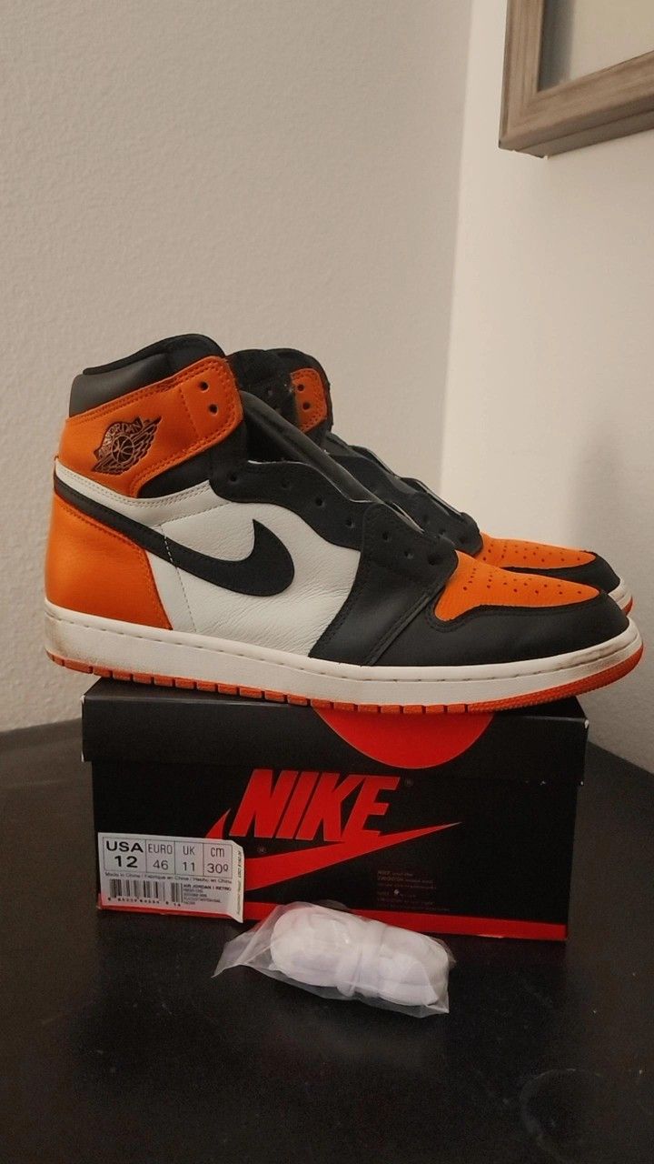 Jordan Retro 1 Shattered Backboard Sz 12