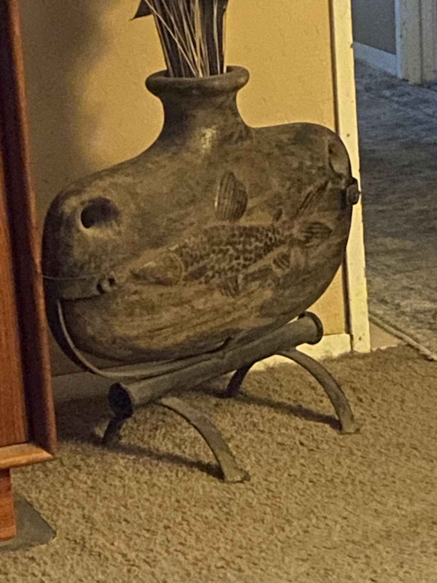 Unique, Metal Vase