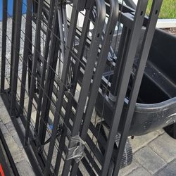 2 Full Steel Bed Frames  – Use Separately or Combine for King Bed