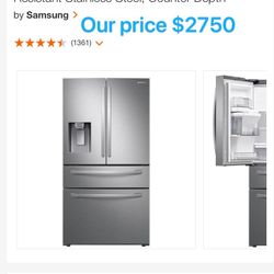 Samsung Counter Depth Refrigerator