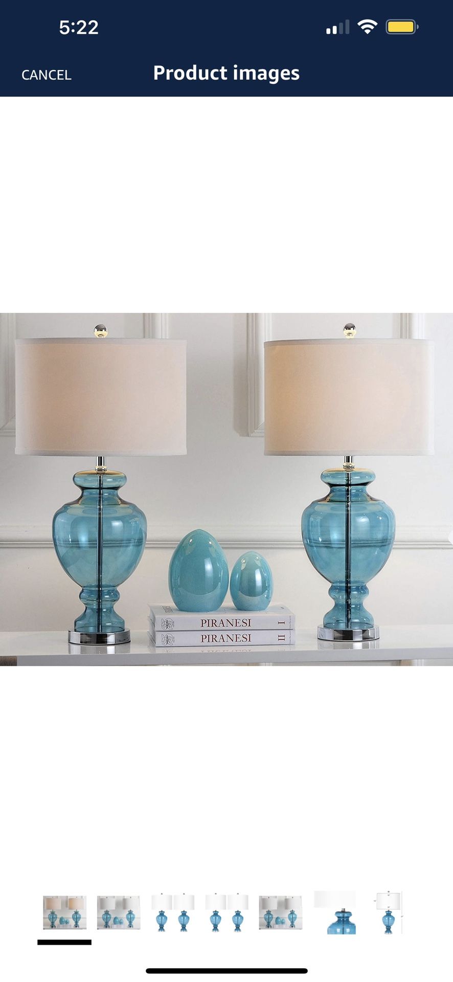 Set Of 2 Lamps