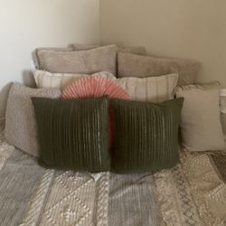 Pillows And Rug