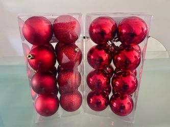 Red ornaments