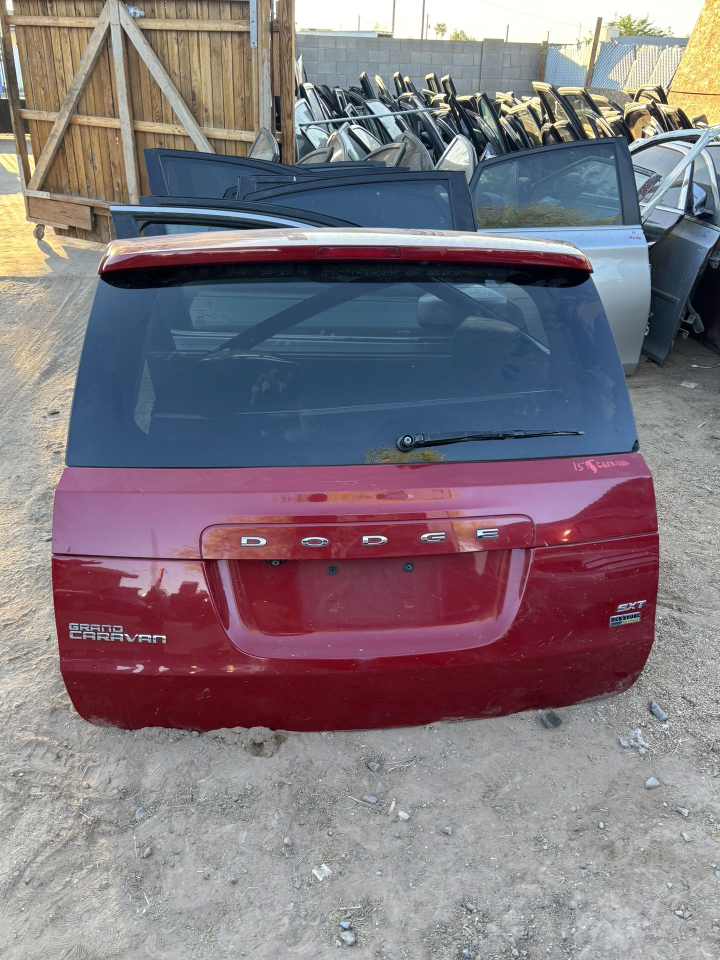 2015 Dodge Grand Caravan Trunk Parts