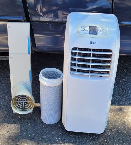 LG Portable Air Conditioner With Window Pieces
