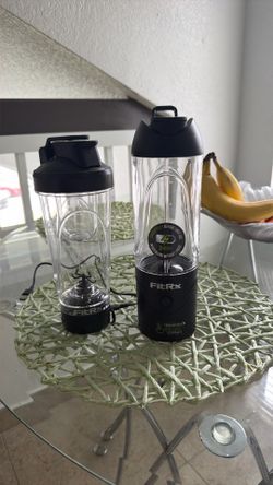 FitRx electric shaker and smoothie blender bottle
