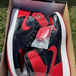 Jordan 1 Retro High OG Patent Bred Size 10