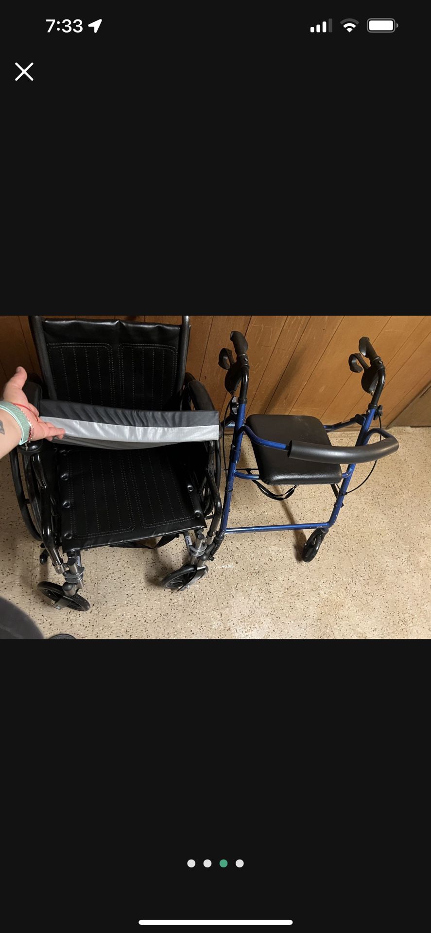 Wheel Chair  And Walker 