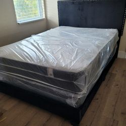 NEW FULL-SIZE MATTRESS AND BOX SPRING