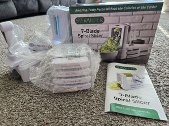 7 blade spiral slicer