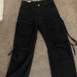 Zara Cargo Jeans Size 32 