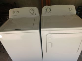 Washer and dryer set
