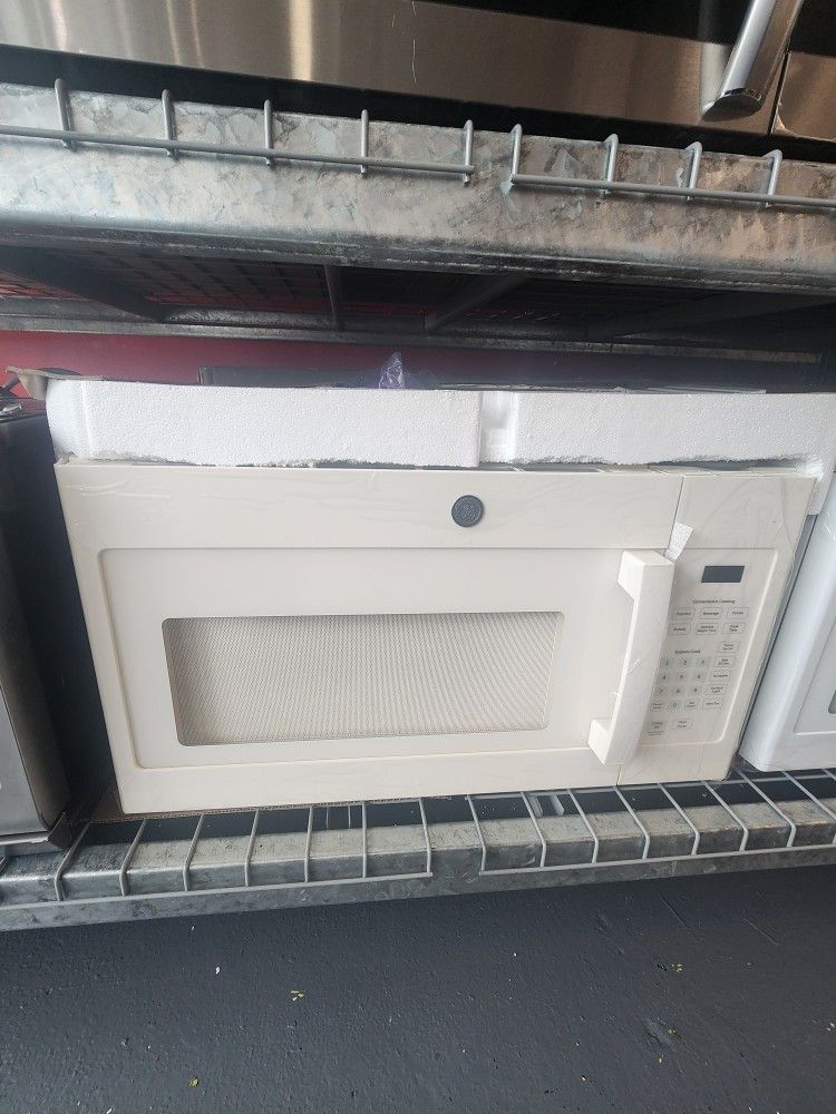 Ge 30 Inch Over The Range Microwave Light Beige Color