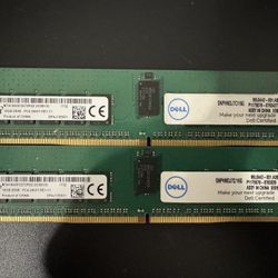 DDR4 32gb (2x16gb) ECC Ram / Memory (Micron)