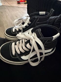 Kids vans high top size 11