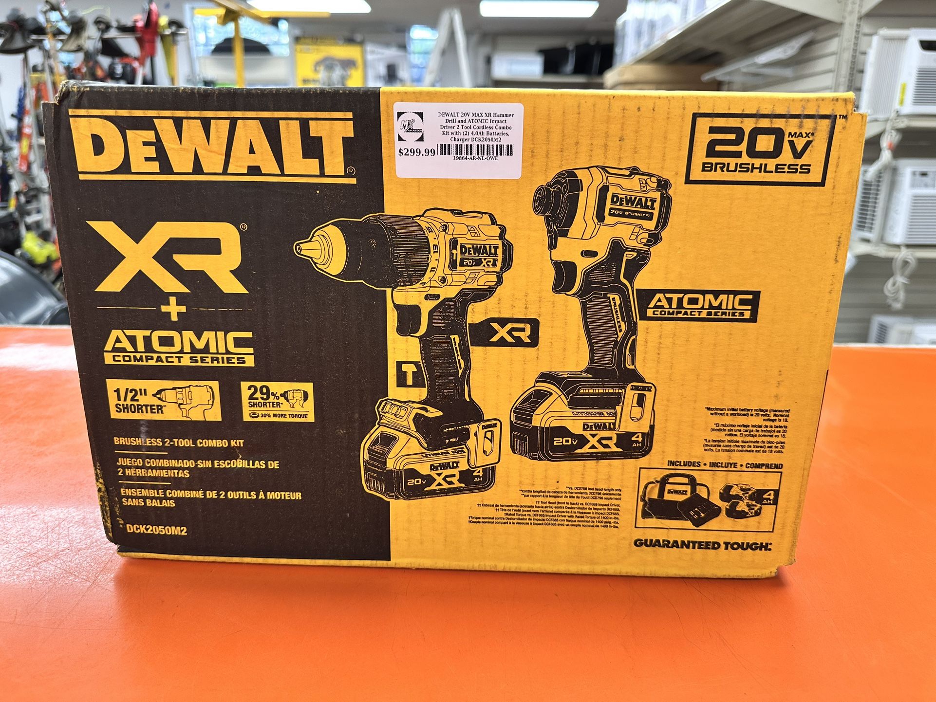 Dewalt DCK2050MK2 Hammer Drill & Impact Driver Combo Kit