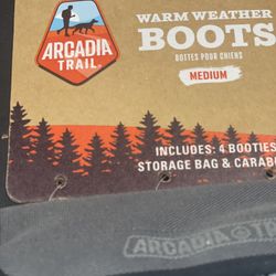 Medium Warm Weather Dog Booties For Hiking