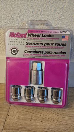 McGard Locking Lug Nuts 12x1.5 Dual Hex 19mm & 21mm 24157