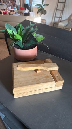 Wooden Tortilla Press