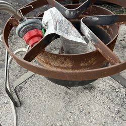 Outdoor Propane Burner Stand w/ Hose