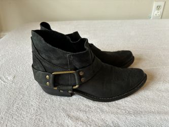 Anine Bing Black Leather Boots